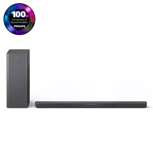 Philips TAB6309, 2.1, Dolby Atmos, melna - Soundbar TAB6309/10