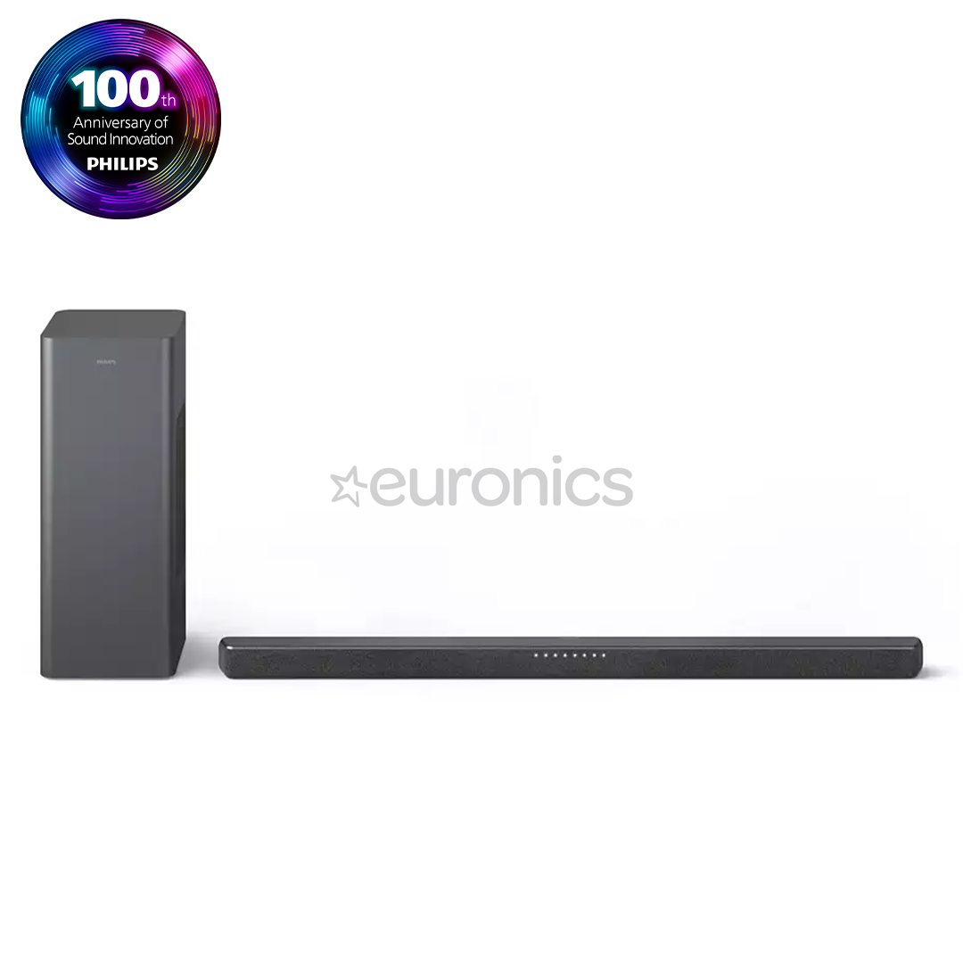 Philips TAB6309, 2.1, Dolby Atmos, black - Soundbar