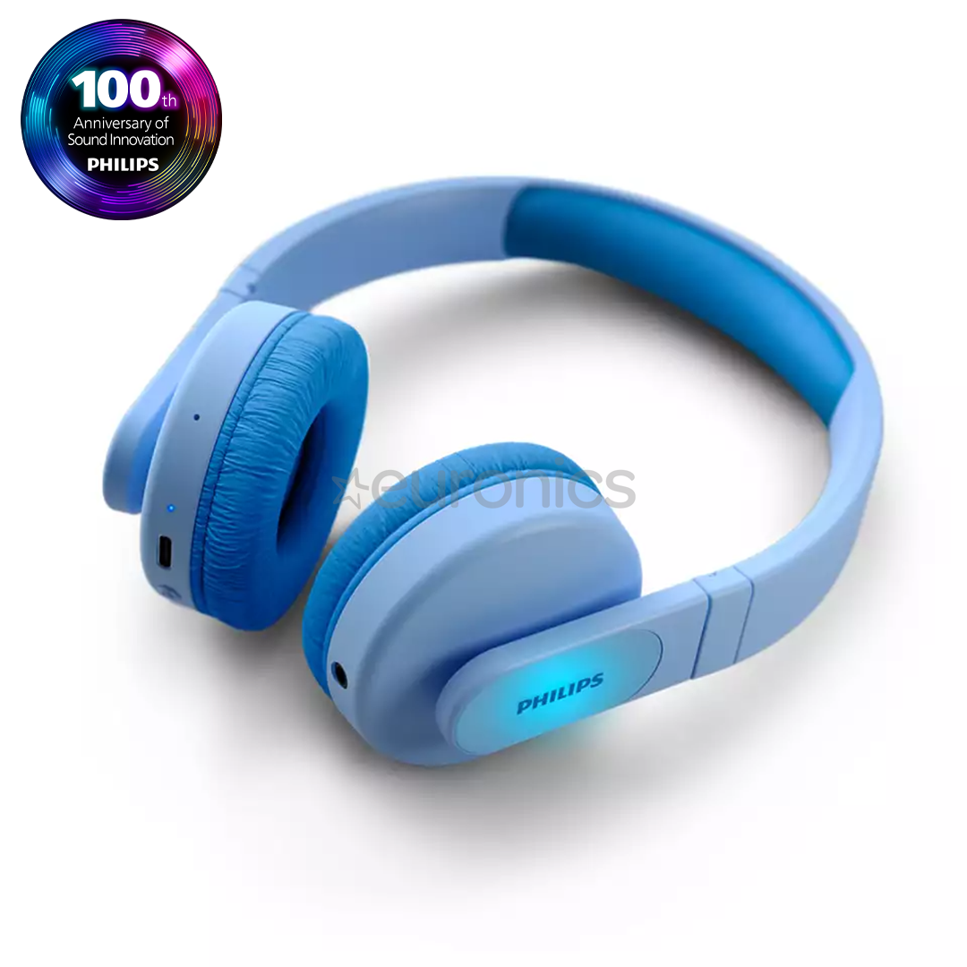 Philips TAK4206BL/00, blue - Wireless headphones for kids