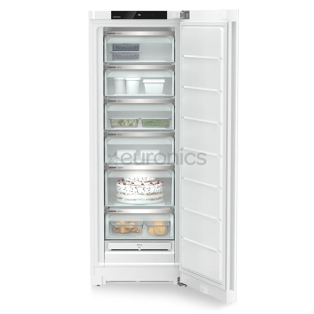Liebherr plus NoFrost, 239 L, height 166 cm, white - Freezer