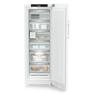 Liebherr prime NoFrost, 238 L, height 166 cm, white - Freezer