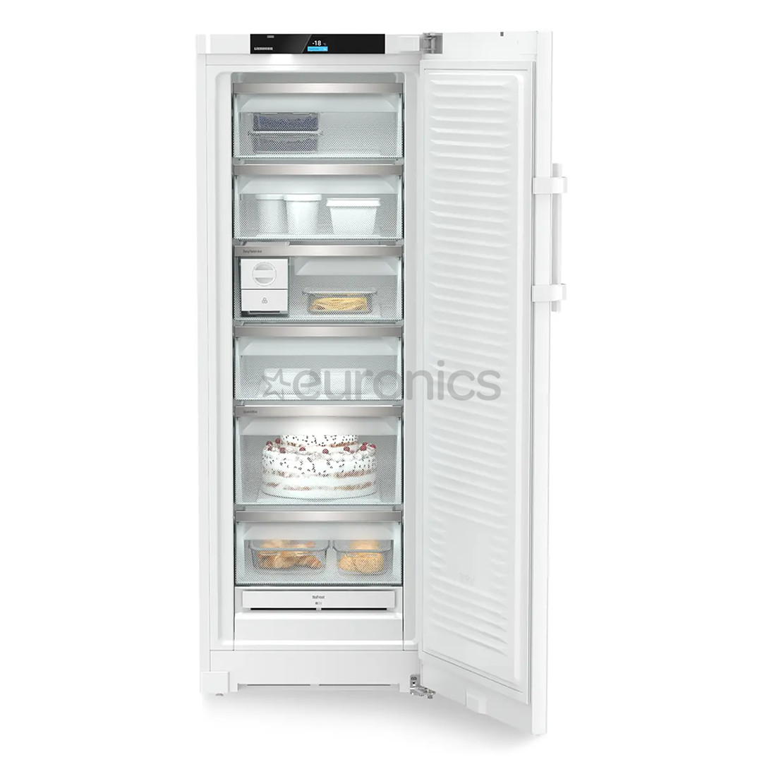 Liebherr prime NoFrost, 238 L, augstums 166 cm, balta - Saldētava
