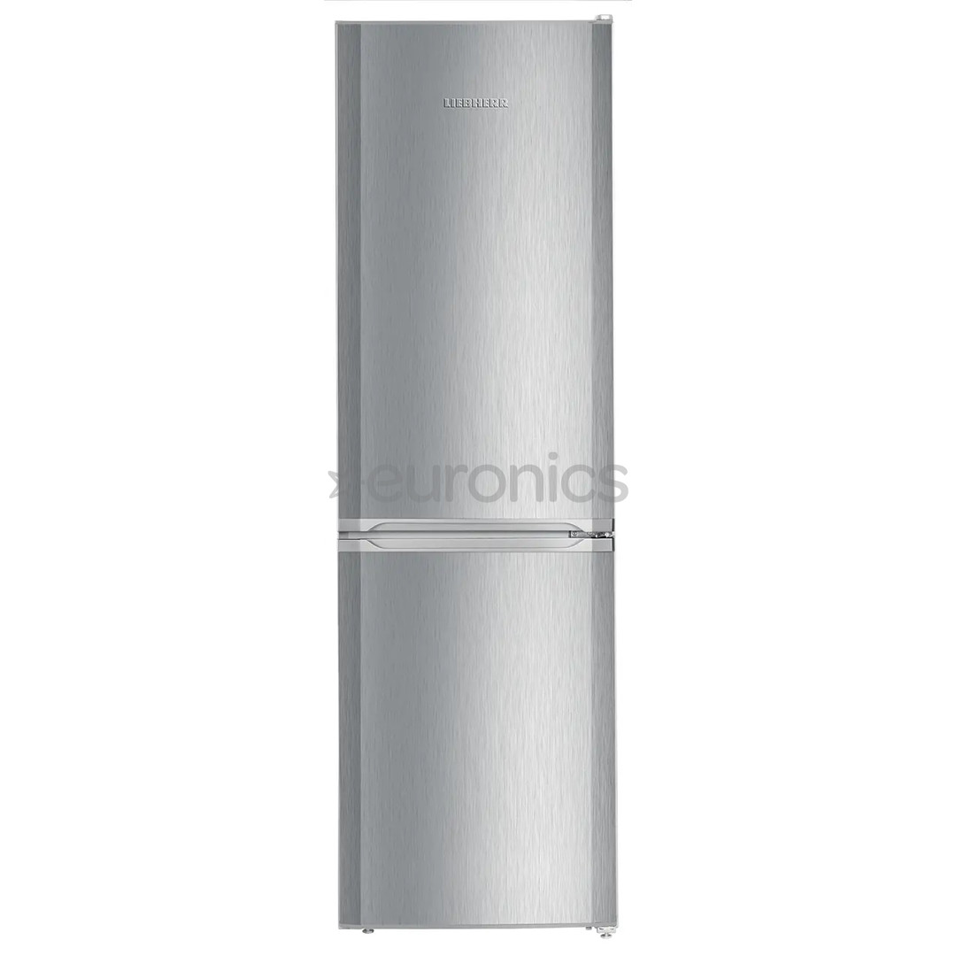 Liebherr, SmartFrost, 296 L, augstums 182 cm, sudraba - Ledusskapis CUELE3331