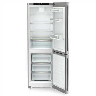Liebherr, Pure NoFrost, 330 L, augstums 186 cm, sudraba - Ledusskapis