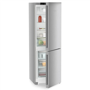 Liebherr, Pure NoFrost, 330 L, augstums 186 cm, sudraba - Ledusskapis
