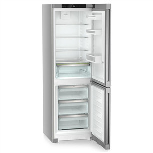 Liebherr, Pure NoFrost, 330 L, augstums 186 cm, sudraba - Ledusskapis