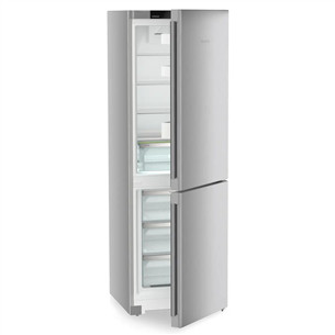 Liebherr, Pure NoFrost, 330 L, augstums 186 cm, sudraba - Ledusskapis