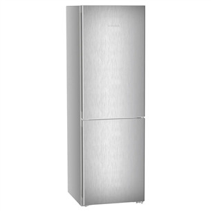 Liebherr, Pure NoFrost, 330 L, augstums 186 cm, sudraba - Ledusskapis