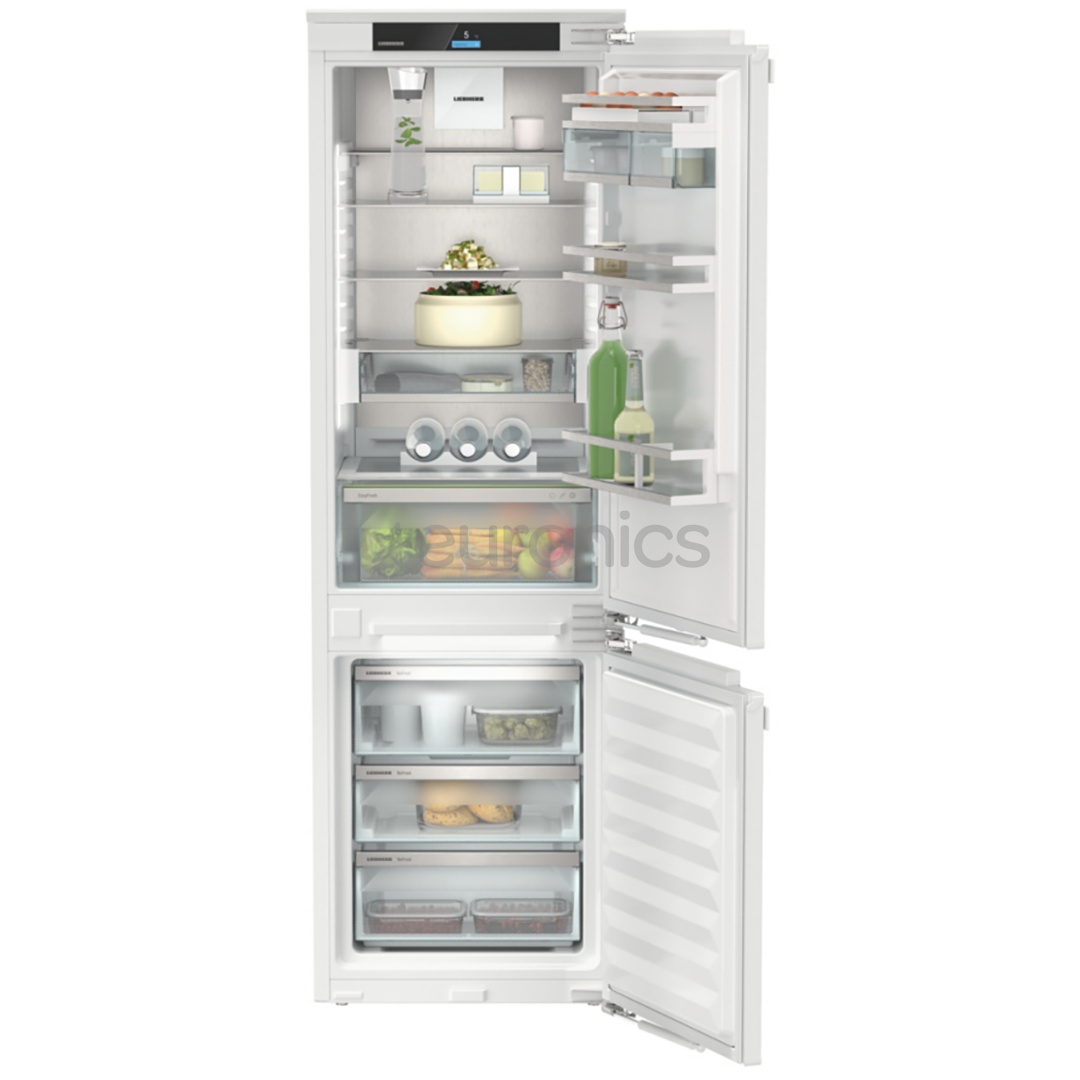Liebherr EasyFresh NoFrost, 254 L, height 177 cm - Built-in refrigerator