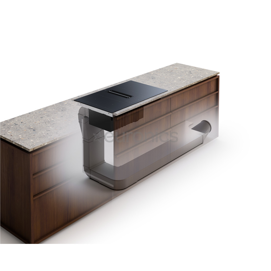 Electrolux 900 XT SensePro, width 80 cm, black - Built-in induction ExtractorHob