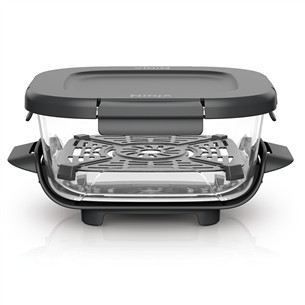 Ninja CRISPi, 1,4 л, CleanCrisp, прозрачный - Стеклянная емкость с защелкивающейся крышкой 426SH101EUUK