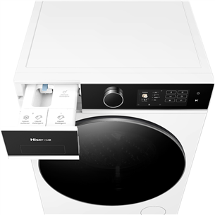 Hisense 10.5 kg / 6 kg, depth 55 cm, 1400 rpm - Washer-dryer combo