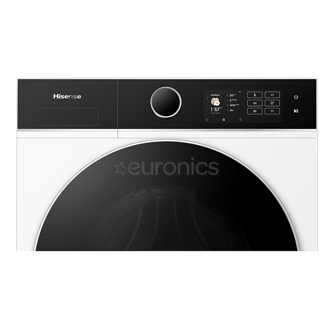 Hisense, 10.5 kg, dziļums 55 cm, 1400 apgr/min. - Veļas mazgājamā mašīna ar priekšējo ielādi