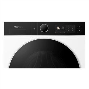 Hisense, heat pump, 12 kg / 8 kg, depth 59.5 cm, 1400 rpm - Washer-Dryer Combo
