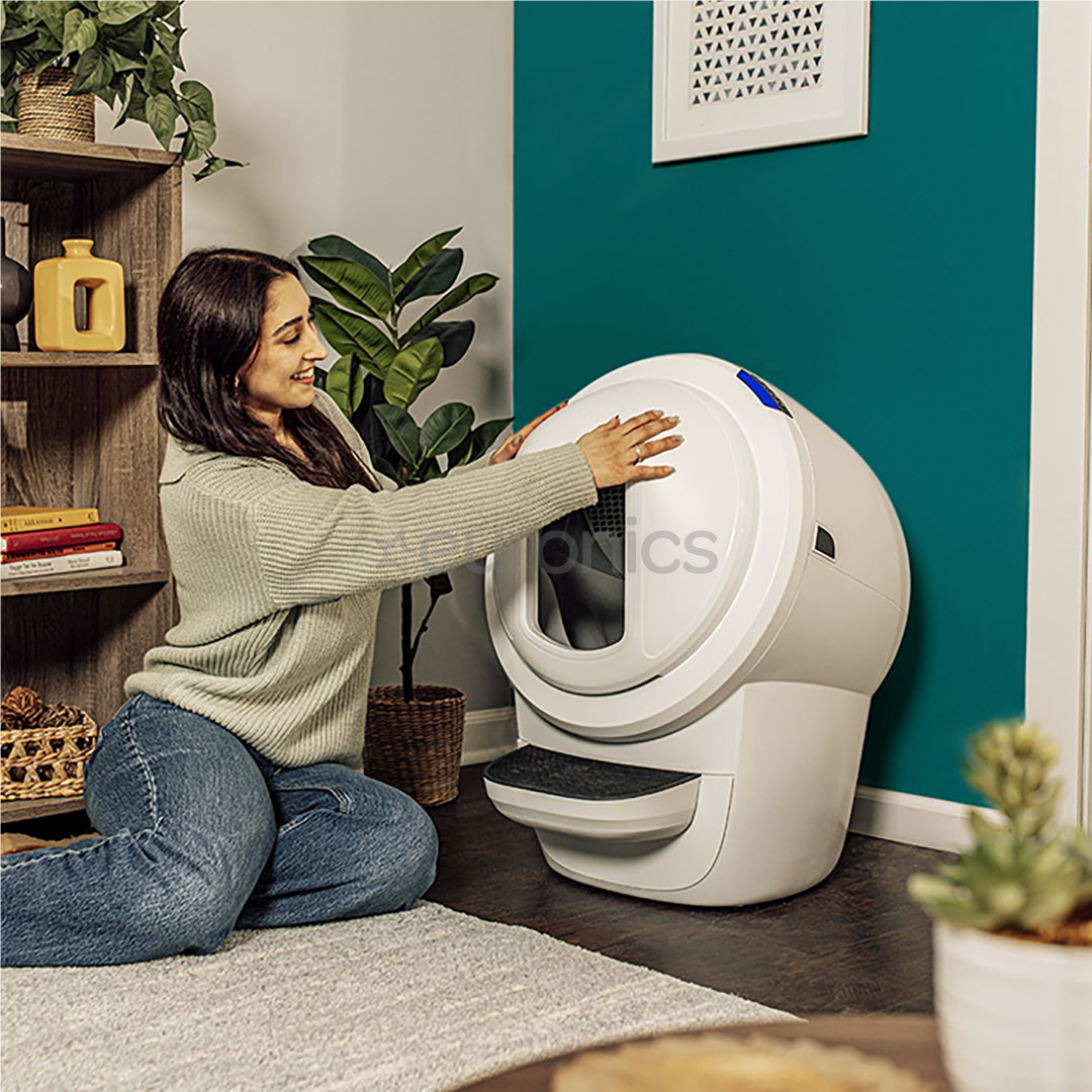 Whisker Litter-Robot 4, balta - Aizsargs kaķu tualetei