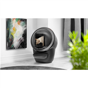 Whisker Litter-Robot 4, melna - Aizsargs kaķu tualetei