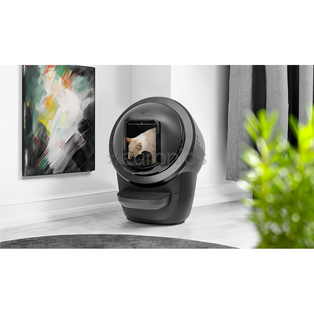Whisker Litter-Robot 4, melna - Aizsargs kaķu tualetei