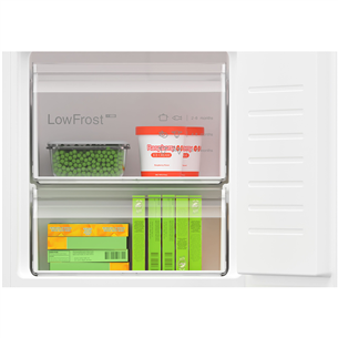 Bosch, Series 4, 270 л, высота 178 см - Интегрируемый холодильник