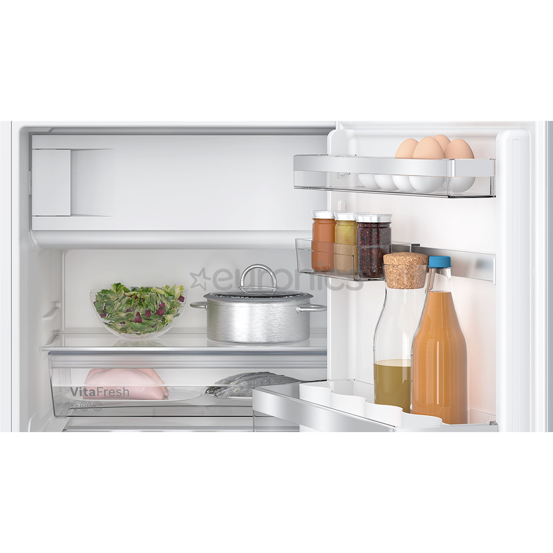 Bosch, Series 6, 110 L, height 82 cm - Built-in refrigerator