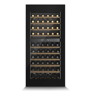 Caso WineDeluxe WD 60, 60 bottles, height 124 cm, black - Built-in wine cooler 07715