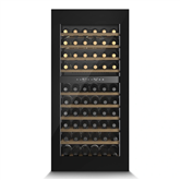 Caso WineDeluxe WD 60, 60 bottles, height 124 cm, black - Built-in wine cooler