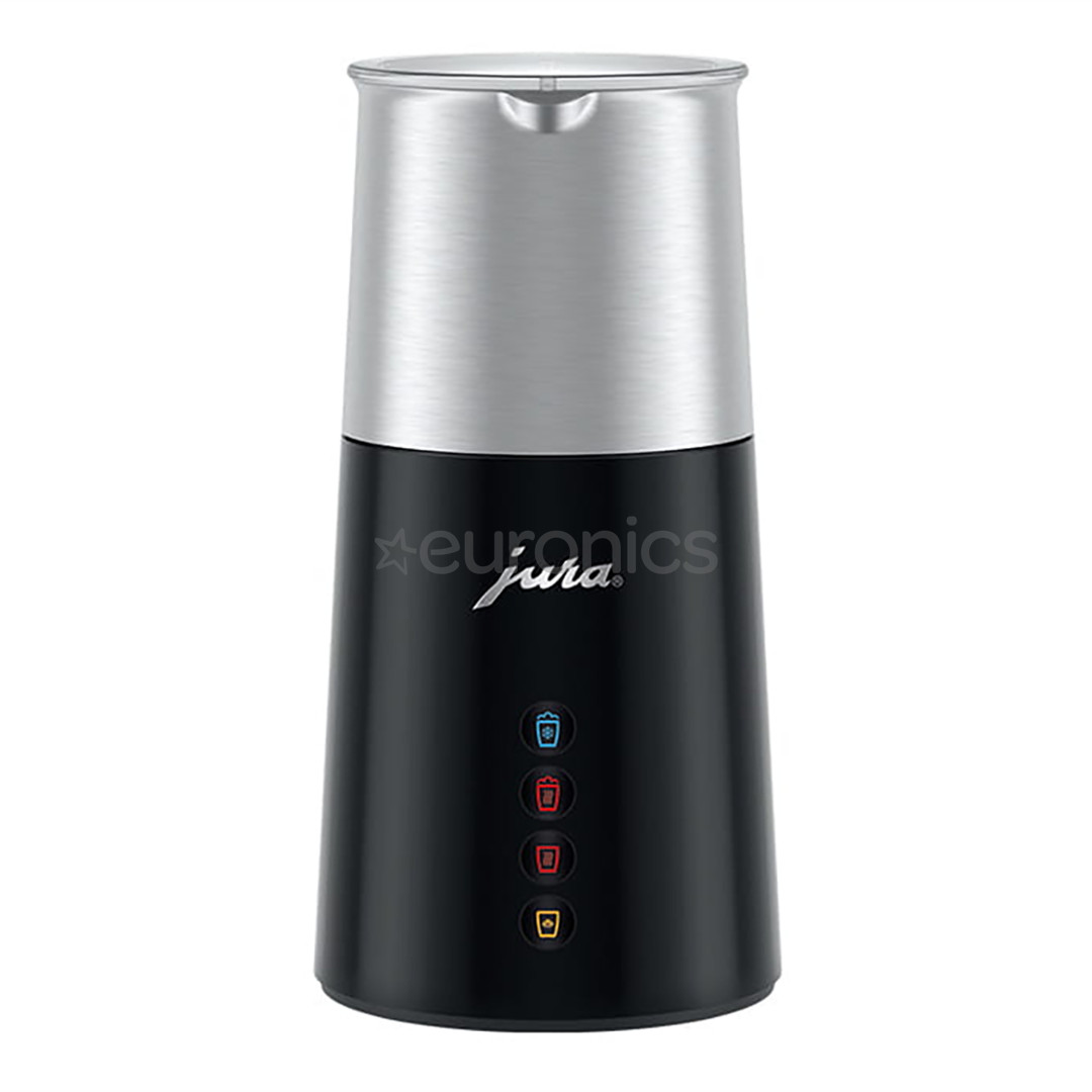 JURA Hot & Cold, 360 ml, black/stainless steel - Automatic milk frother