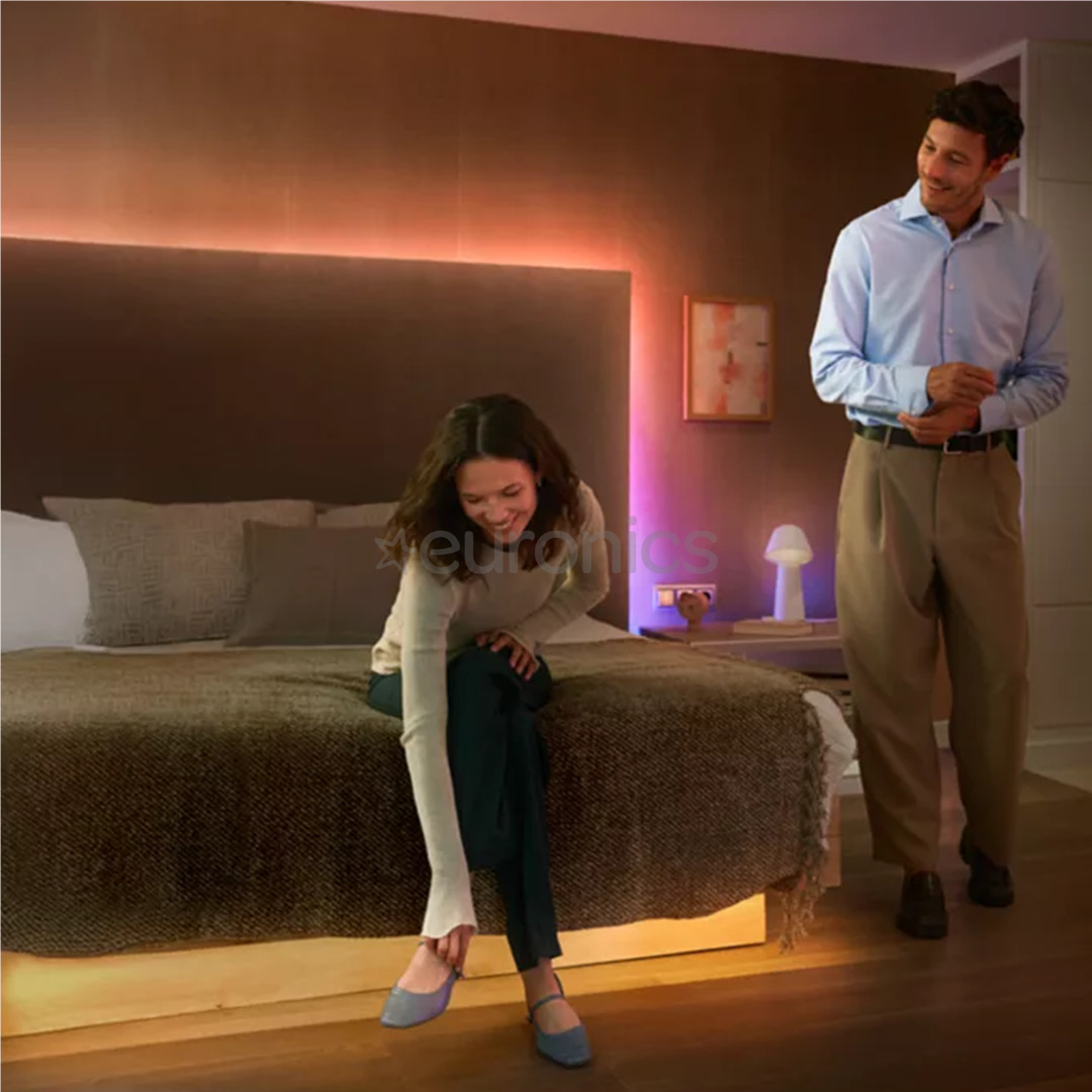 Philips Hue Flux, 10 m, balta - Viedā LED lenta
