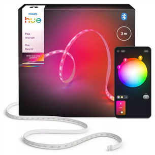 Philips Hue Flux, 10 m, balta - Viedā LED lenta