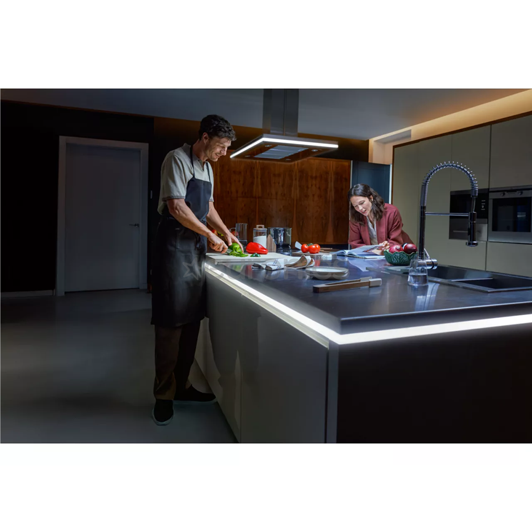 Philips Hue OmniGlow Lightstrip, 3m, balta - Viedā LED lenta