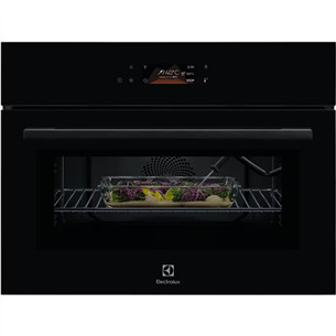 Electrolux 800 Series MealAssist Combiquick®, microwave function, 44 L, black - Built-in Oven LVL8E09Z