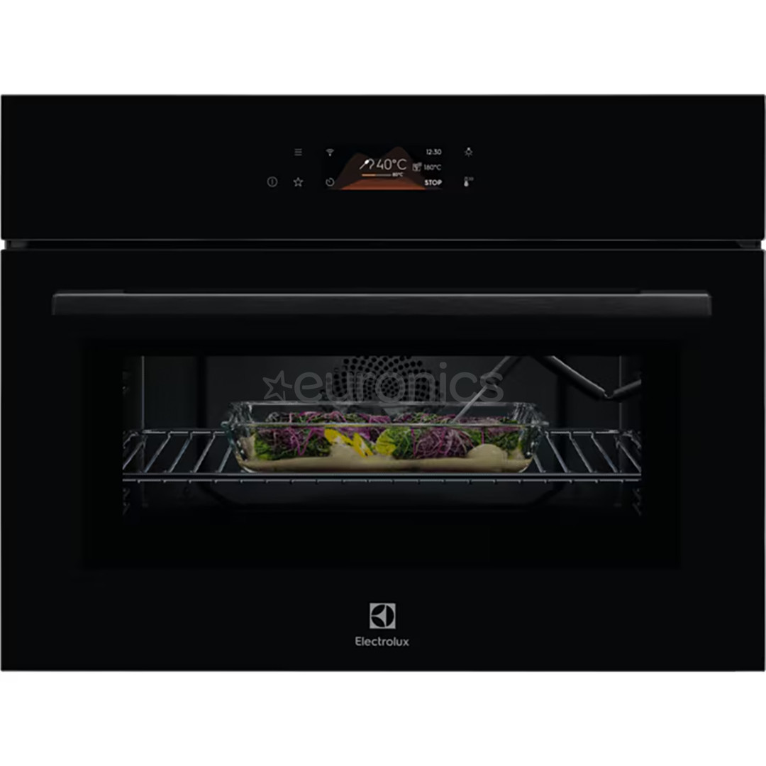 Electrolux 800 Series MealAssist Combiquick®, microwave function, 44 L, black - Built-in Oven