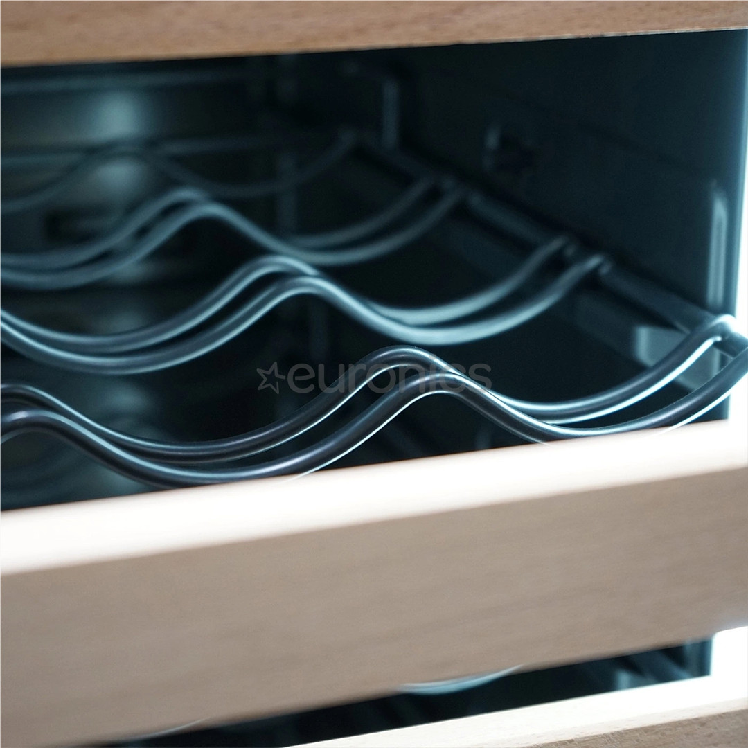 Caso WineChef Duo 122, 122 бутылки, высота 176 см, черный - Винный шкаф