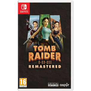Tomb Raider I-II-III Remastered, Nintendo Switch - Game 5056635609687