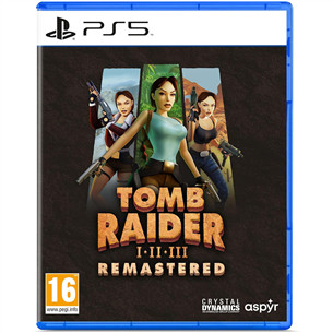 Tomb Raider I-II-III Remastered, PlayStation 5 - Game 5056635609588