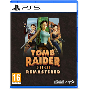 Tomb Raider I-II-III Remastered, PlayStation 5 - Game 5056635609588