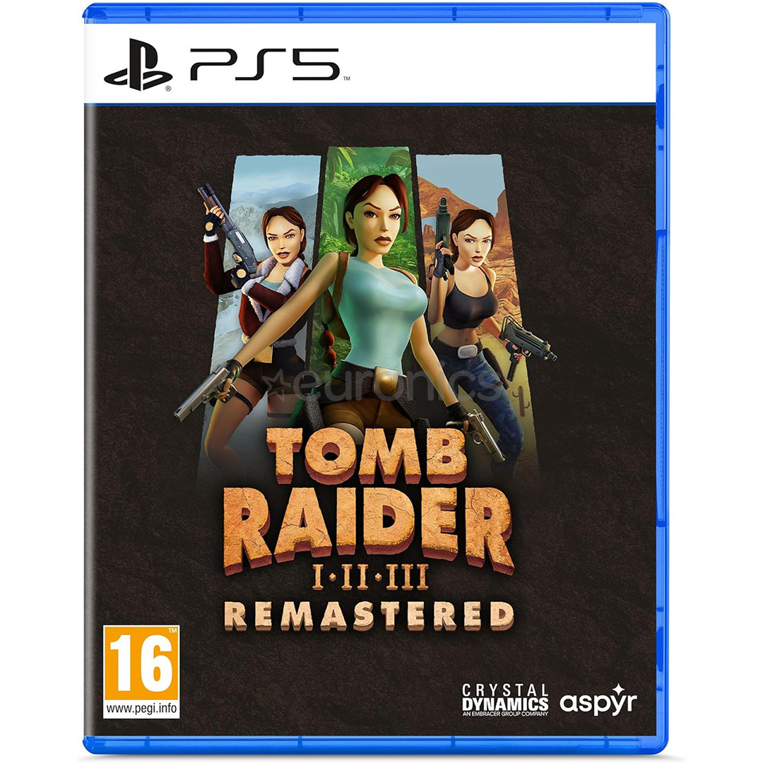 Tomb Raider I-II-III Remastered, PlayStation 5 - Spēle