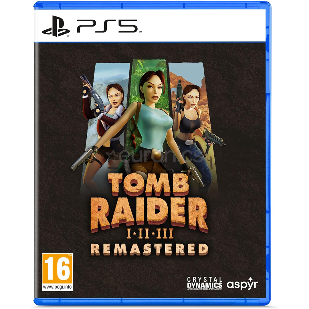 Tomb Raider I-II-III Remastered, PlayStation 5 - Game