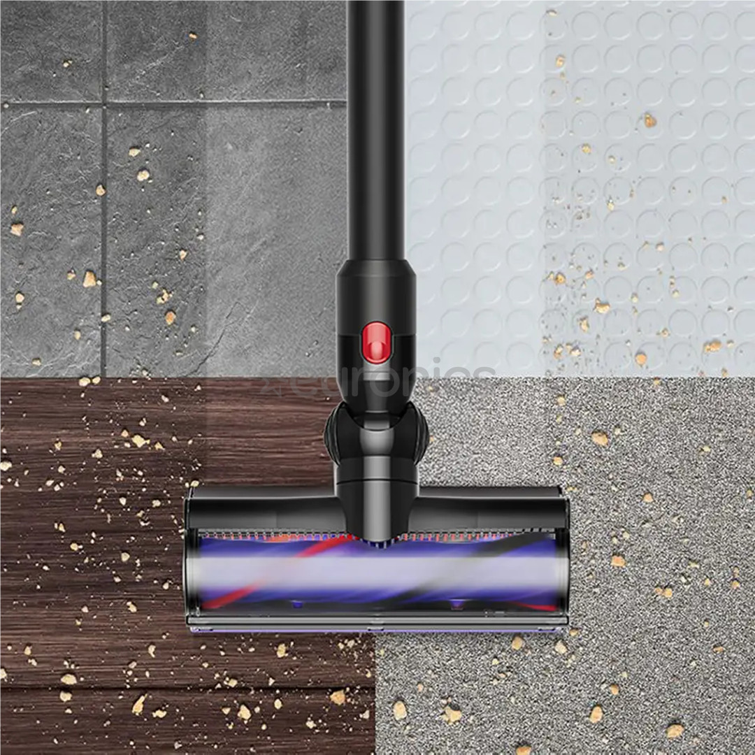 Dyson V8 Cyclone, melna/zaļa - Bezvadu putekļu sūcējs