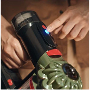 Dyson V8 Cyclone, melna/zaļa - Bezvadu putekļu sūcējs