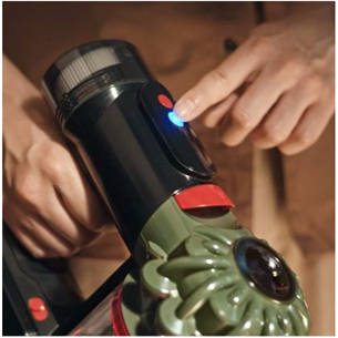 Dyson V8 Cyclone, melna/zaļa - Bezvadu putekļu sūcējs