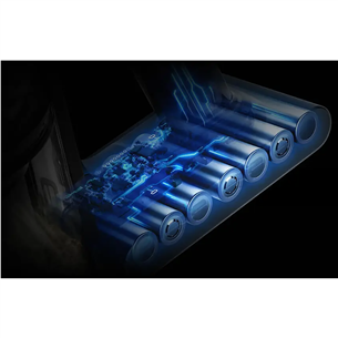 Dyson V8 Cyclone, melna/zaļa - Bezvadu putekļu sūcējs