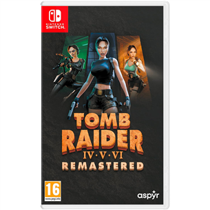 Tomb Raider IV-V-VI Remastered, Nintendo Switch - Game 5056635615404