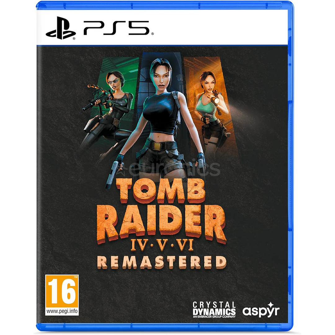Tomb Raider IV-V-VI Remastered, PlayStation 5 - Spēle
