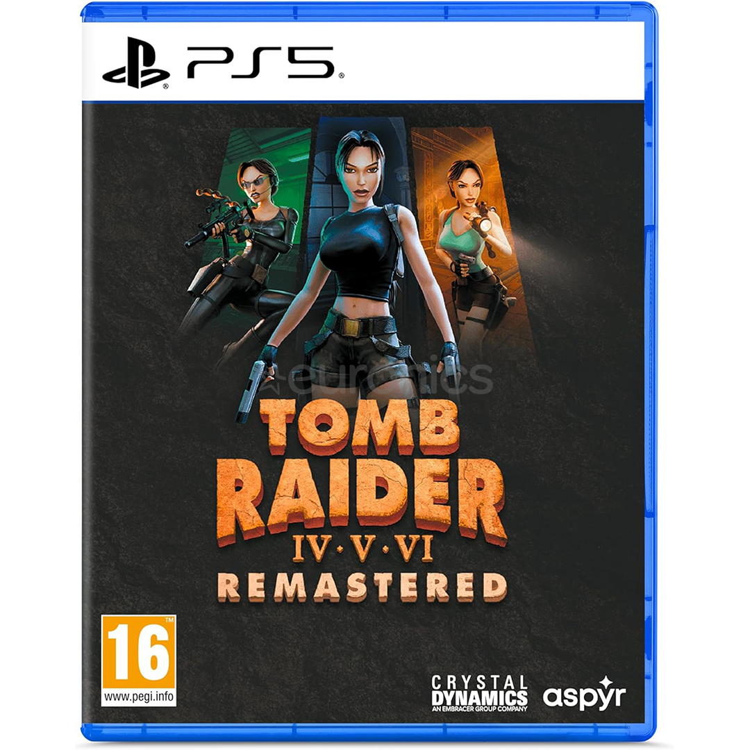 Tomb Raider IV-V-VI Remastered, PlayStation 5 - Game
