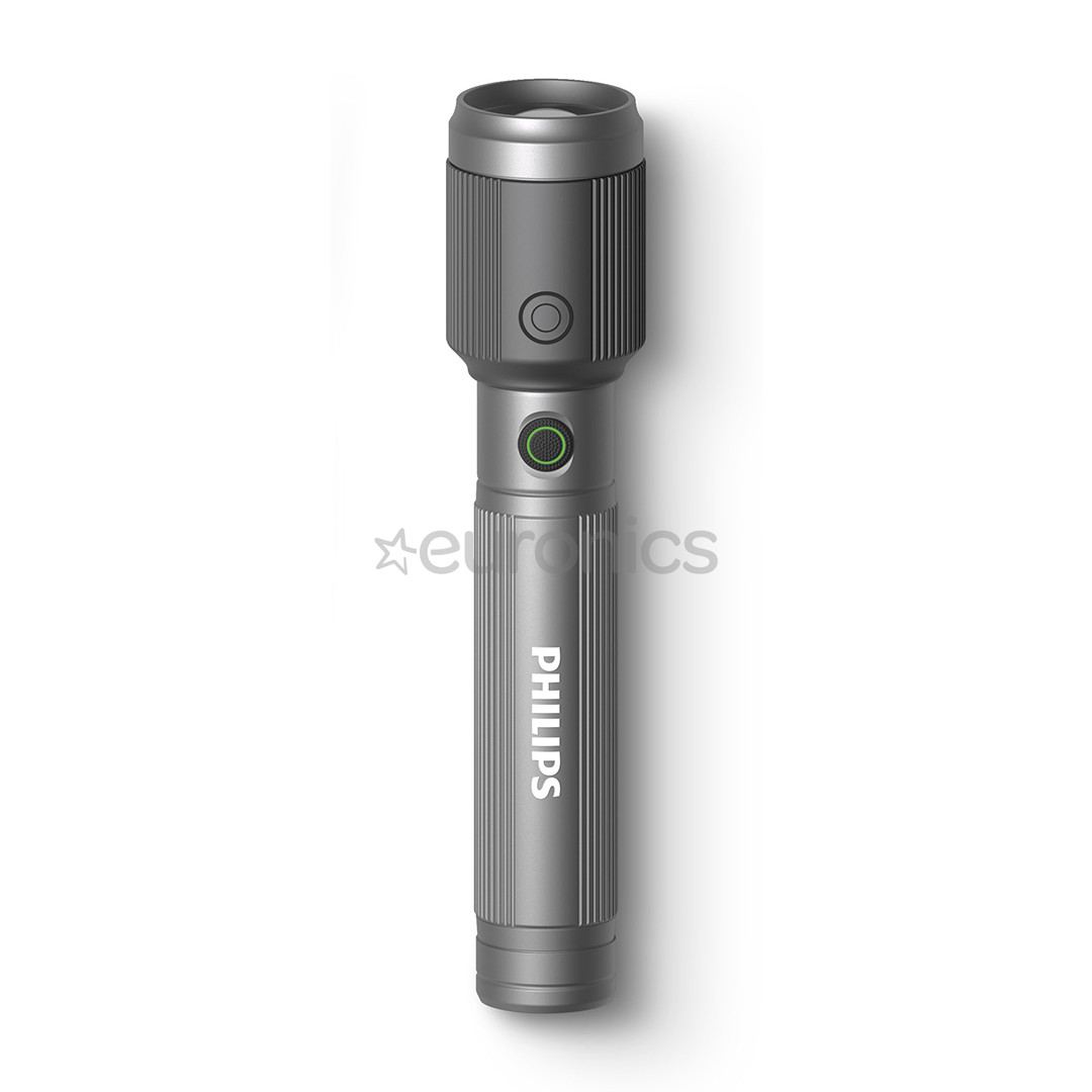 Philips Torch, 650lm, 15W, pelēka - LED lukturis