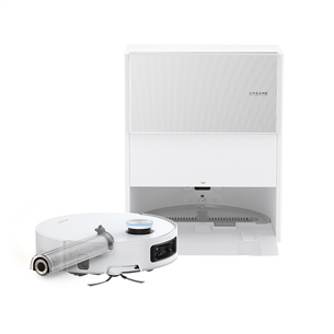 Dreame Aqua10 Ultra Roller Complete, Wet & Dry, balta - Robots putekļu sūcējs