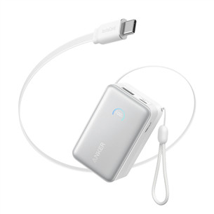 Anker Nano, 10000 mAh, 45 W, white - Power bank A1638H21