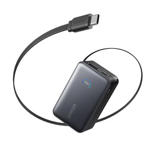 Anker Nano, 10000 mAh, 45 W, black - Power bank A1638H11