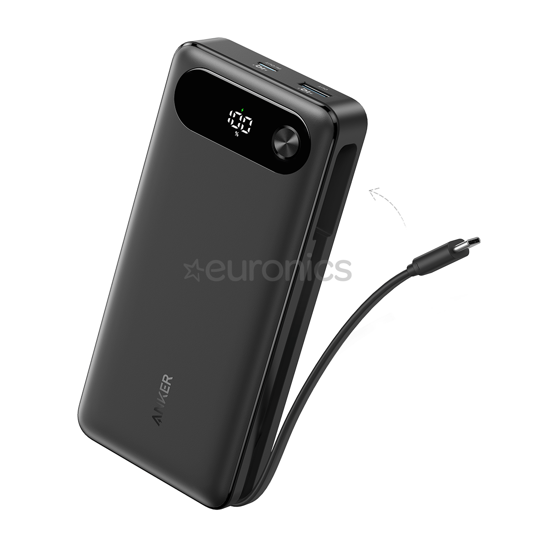 Anker Power Bank, 87 W, 20000 mAh, black - Power bank