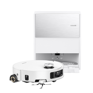 Dreame Aqua10 Roller, Wet & Dry, balta - Robots putekļu sūcējs